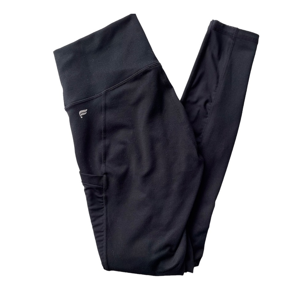 Fabletics On-The-Go PowerHold High-Waisted Mesh Pocket Legging